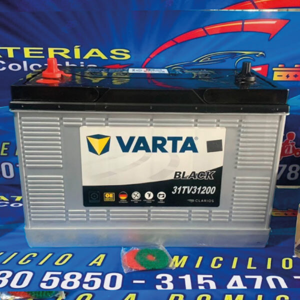 Batería Varta Black 1200 Caja 30H-31H tornillo Polaridad Izquierda