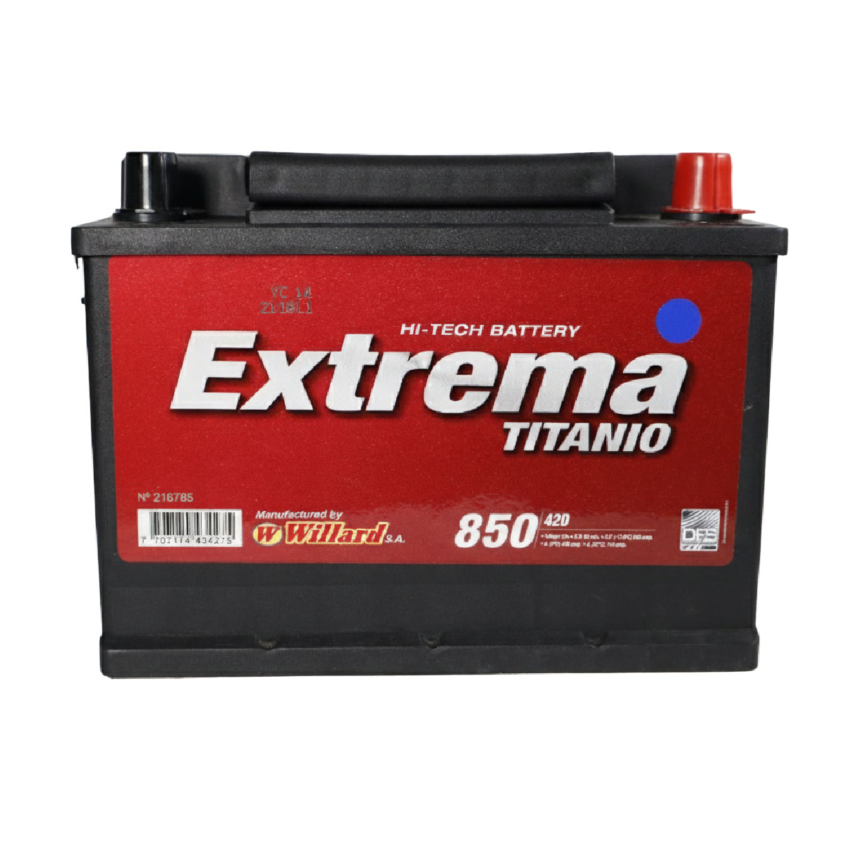 WILLARD EXTREMA 42D-850