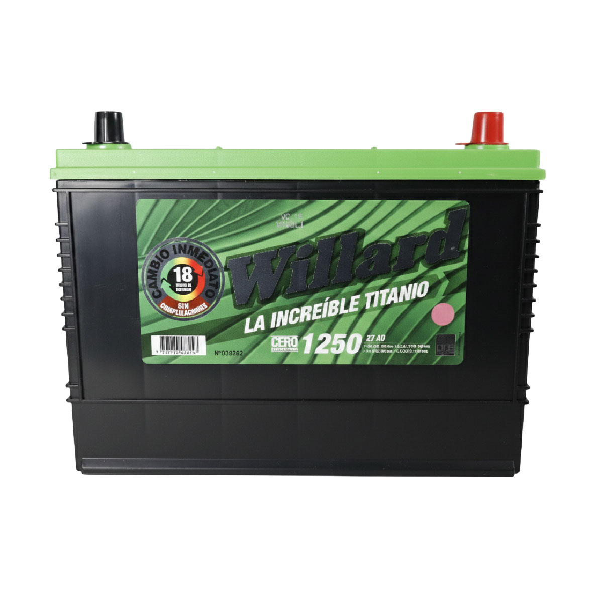 WILLARD TITANIO 27D-1250