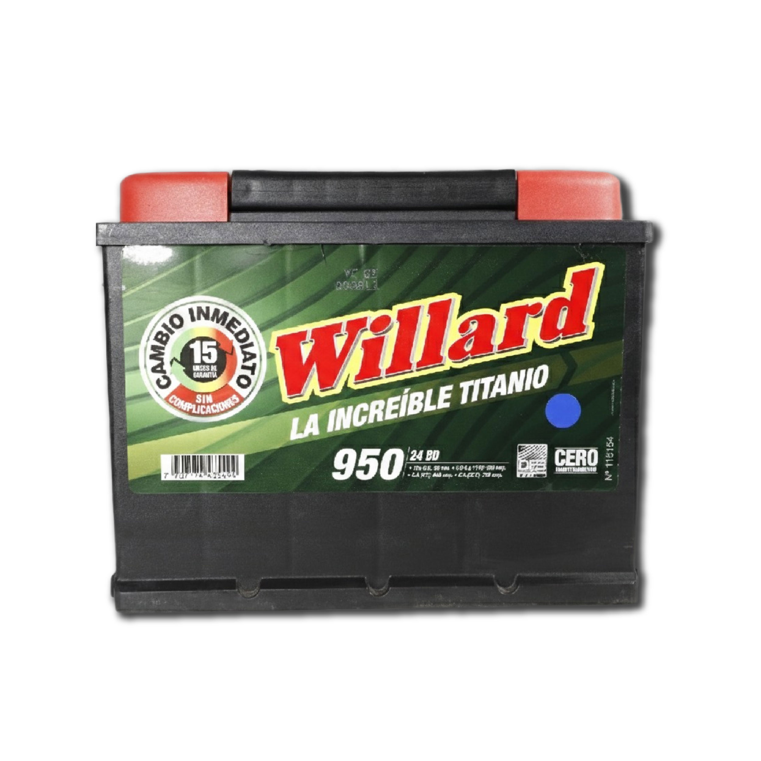 WILLARD TITANIO 24D-950