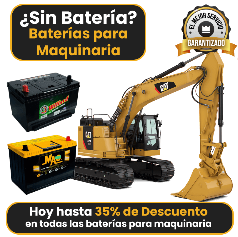 baterias para maquinaria