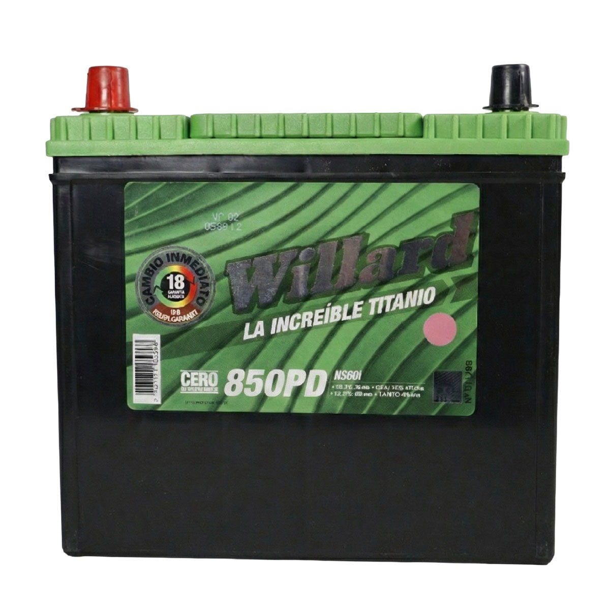 WILLARD TITANIO NS60I-850